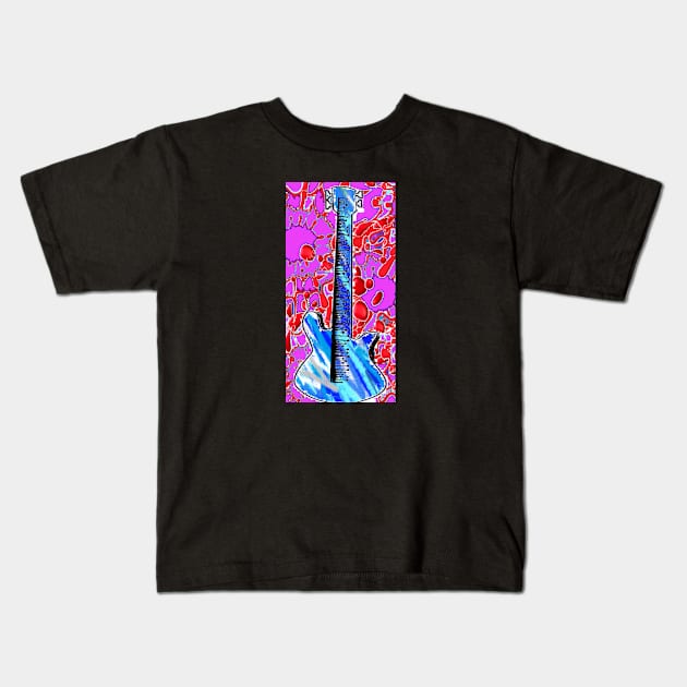 bass abstract 1 Kids T-Shirt by LowEndGraphics